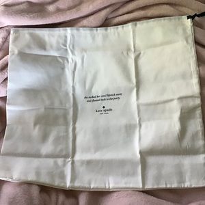 SALE Large Kate Spade Dust Bag